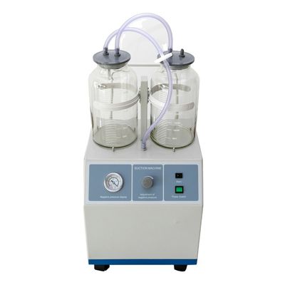 2 Bottle Large Flow Medical ICU Hospital Prices Medical Suction Pump Home Cheap Surgical Portable Electric Suction Machine Medical Suction Pump